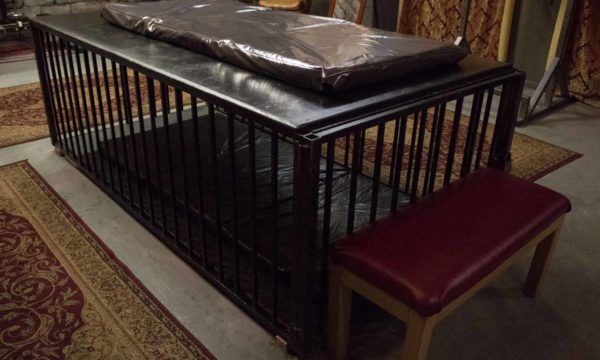 Cage and Bondage Table at DOI